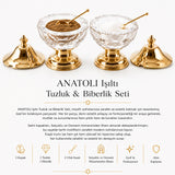 Işıltı Tuzluk & Biberlik Seti
