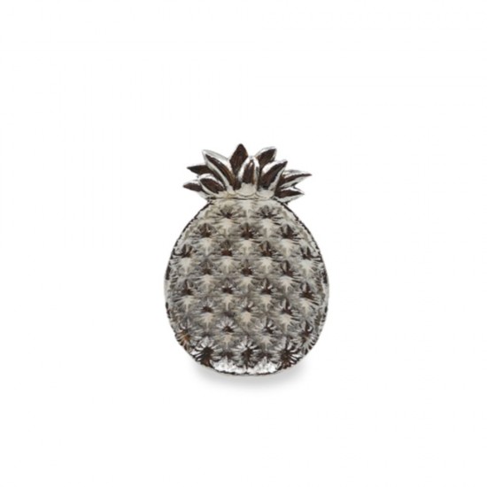 Pineapple Plate Silver Plated Small Size