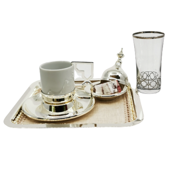 Seljuk Star Joy of Coffee Turkish Coffee Serving Set