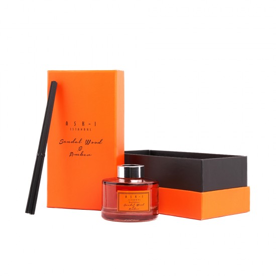 Aşk-ı İstanbul Sandal Wood & Amber 160ML Şeffaf Cam