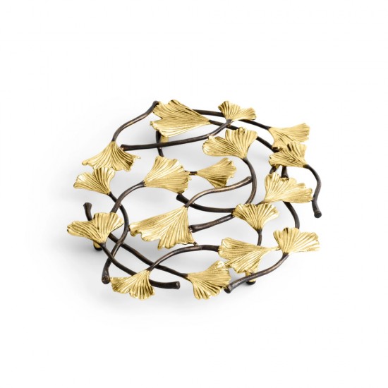 Michael Aram Golden Ginkgo Trivet