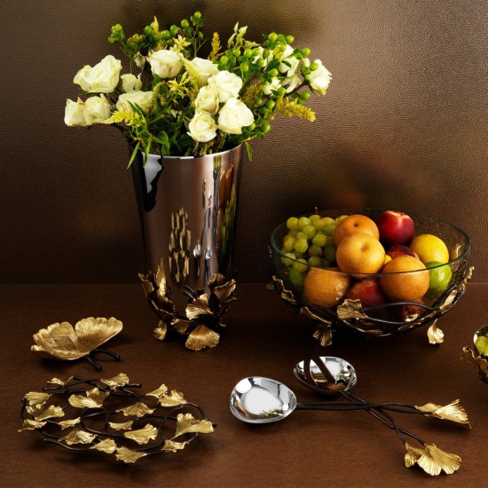 Michael Aram Golden Ginkgo Trivet