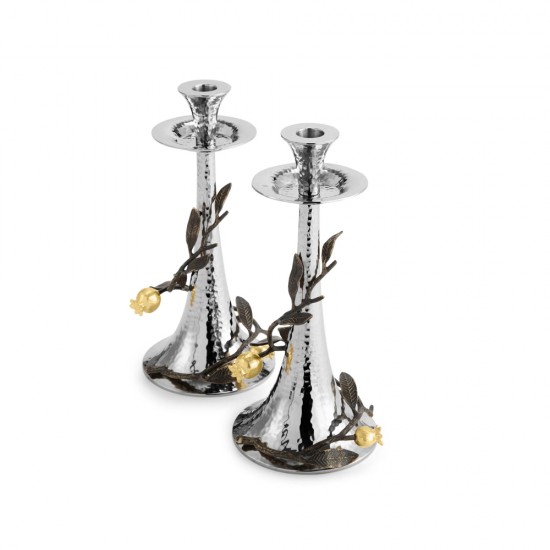 Michael Aram Pomegranate Tall Candleholders